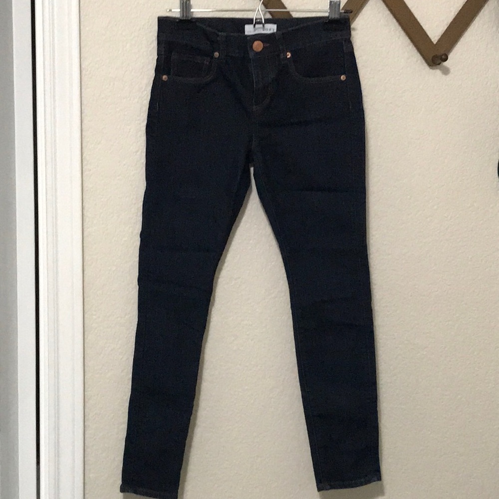 Ann Taylor Loft Dark Wash Jeans